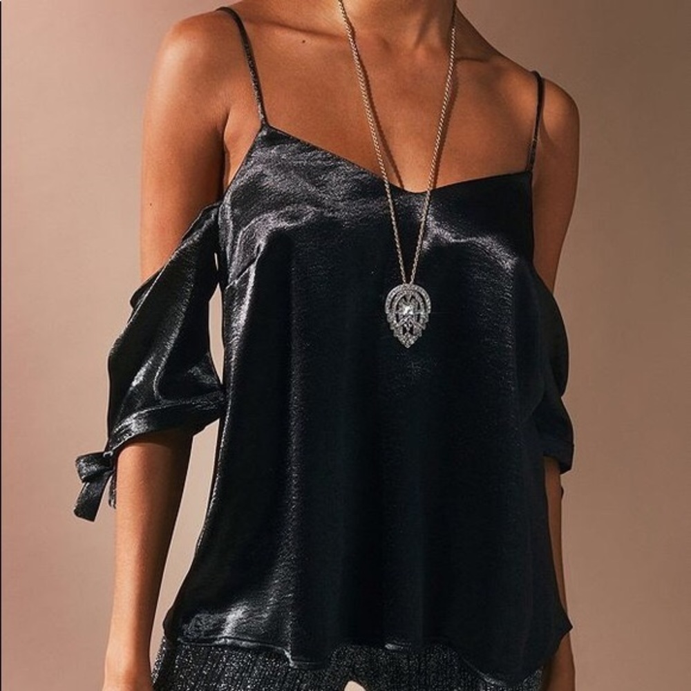 Urban Outfitters cold shoulder top